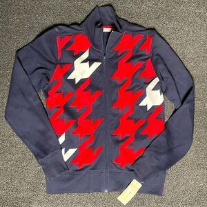 Women’s Vintage Tommy Hilfiger cardigan style zip up sweater jacket